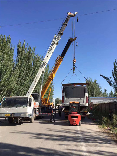 利辛县港口集装箱搬运案例